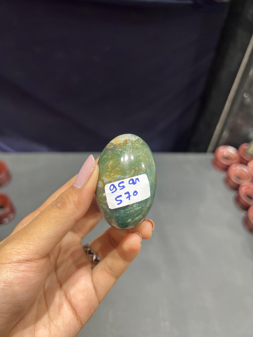 Bloodstone Lingam 35g - AEORA ROCKS INDIA -Healing Crystals superstore