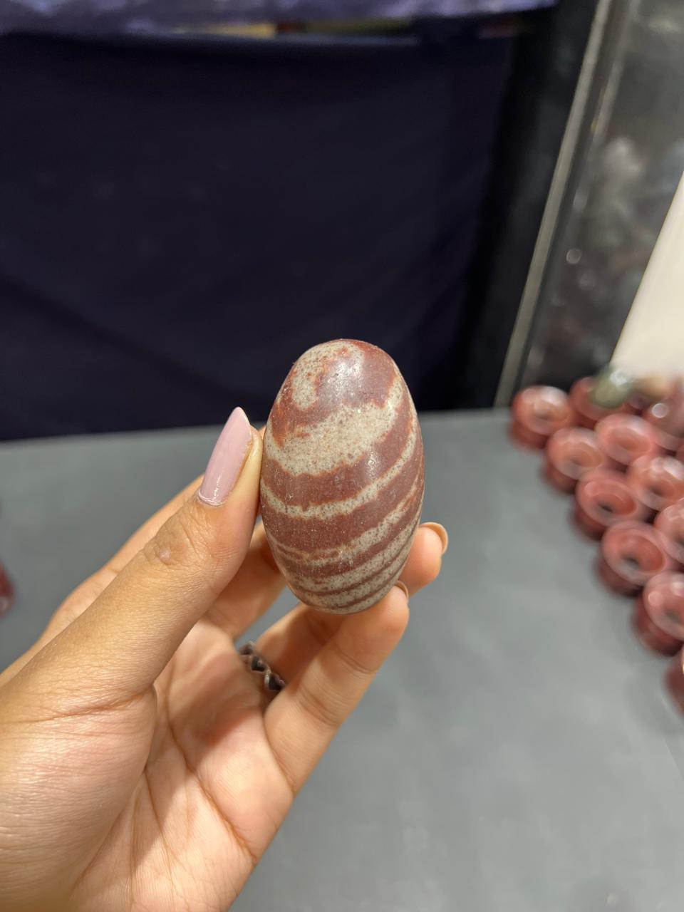 Narmada Shiva Lingam - AEORA ROCKS INDIA -Healing Crystals superstore