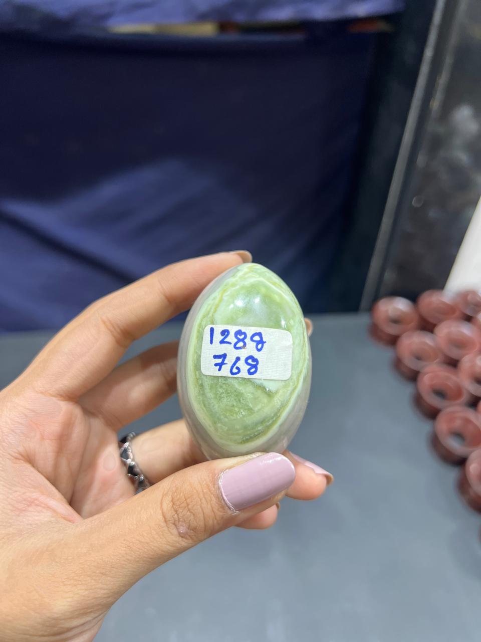 Infinite Lingam 128g - AEORA ROCKS INDIA -Healing Crystals superstore