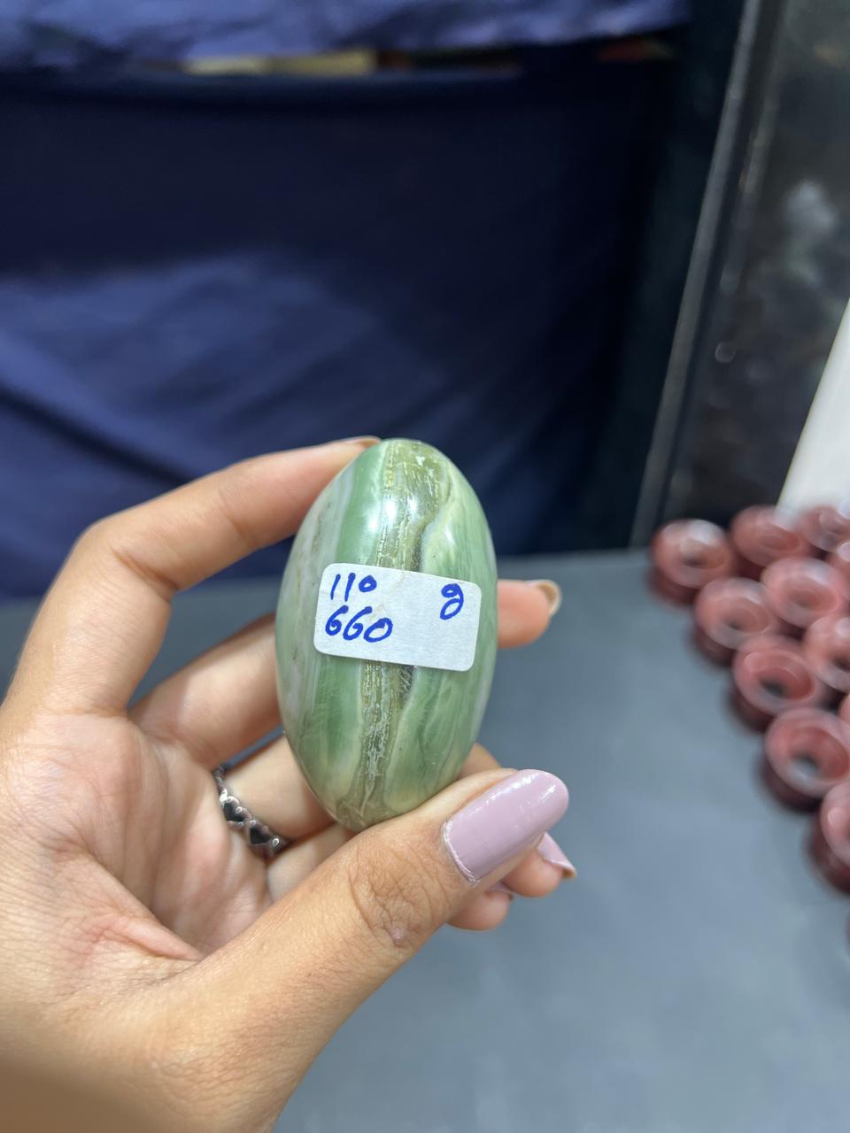 Infinite Lingam 110g - AEORA ROCKS INDIA -Healing Crystals superstore