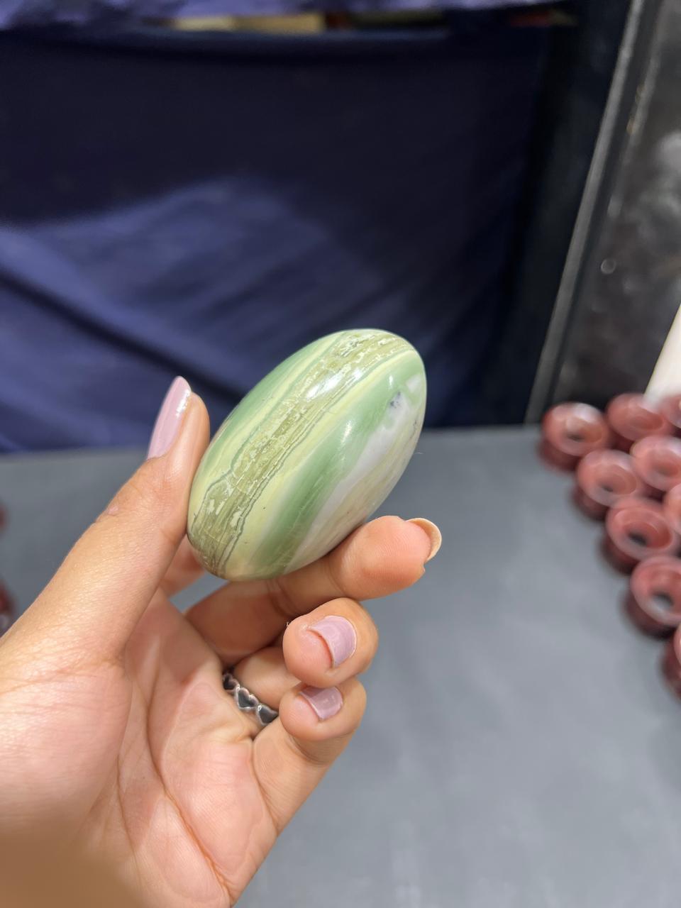 Infinite Lingam 110g - AEORA ROCKS INDIA -Healing Crystals superstore
