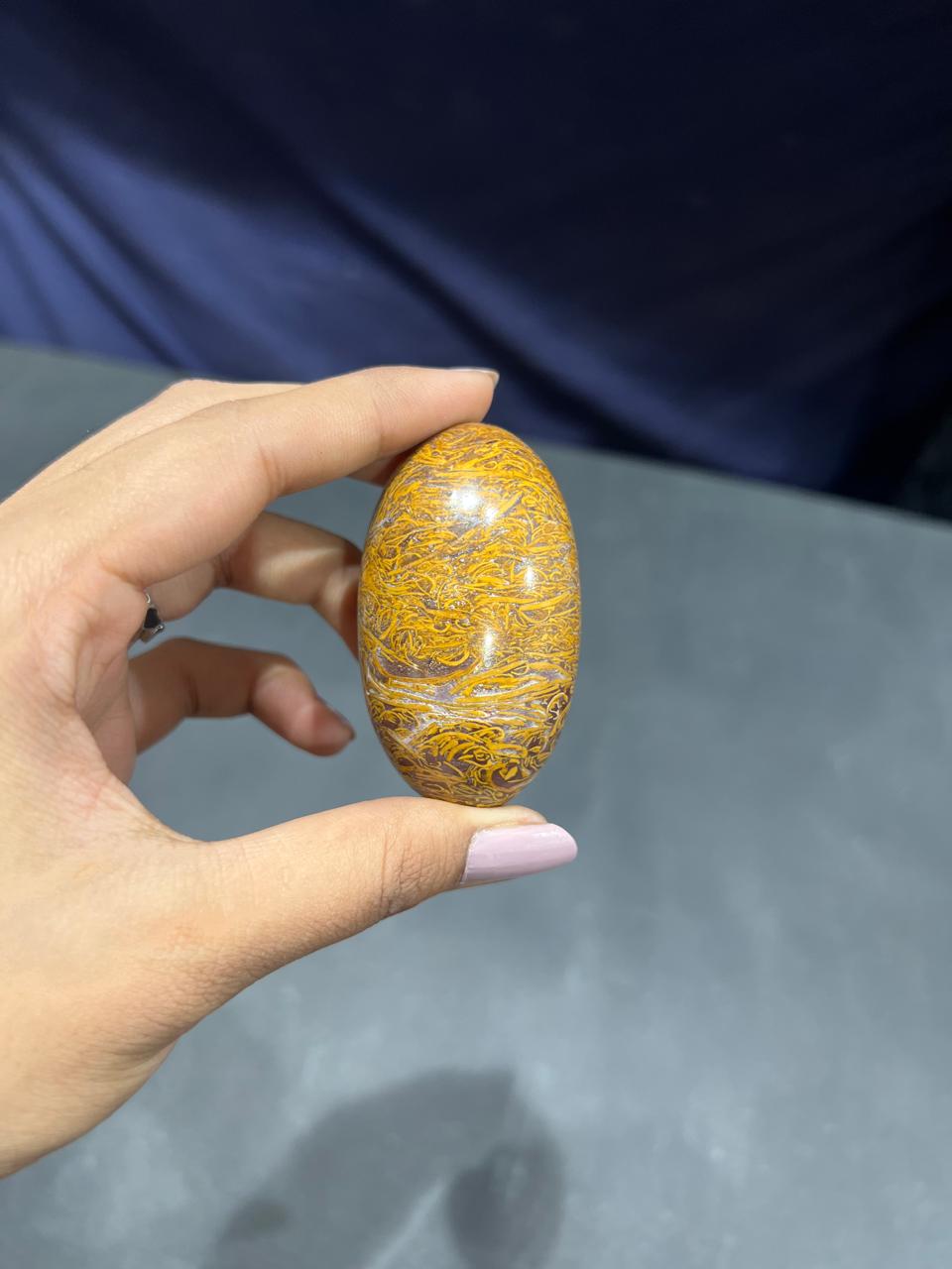 Maryam Jasper Lingam 118g - AEORA ROCKS INDIA -Healing Crystals superstore