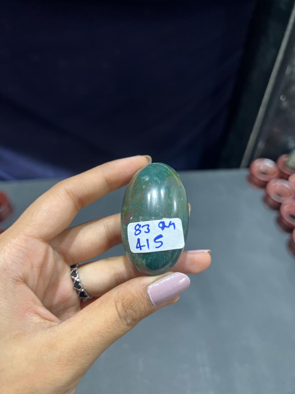 Bloodstone Lingam 83g
