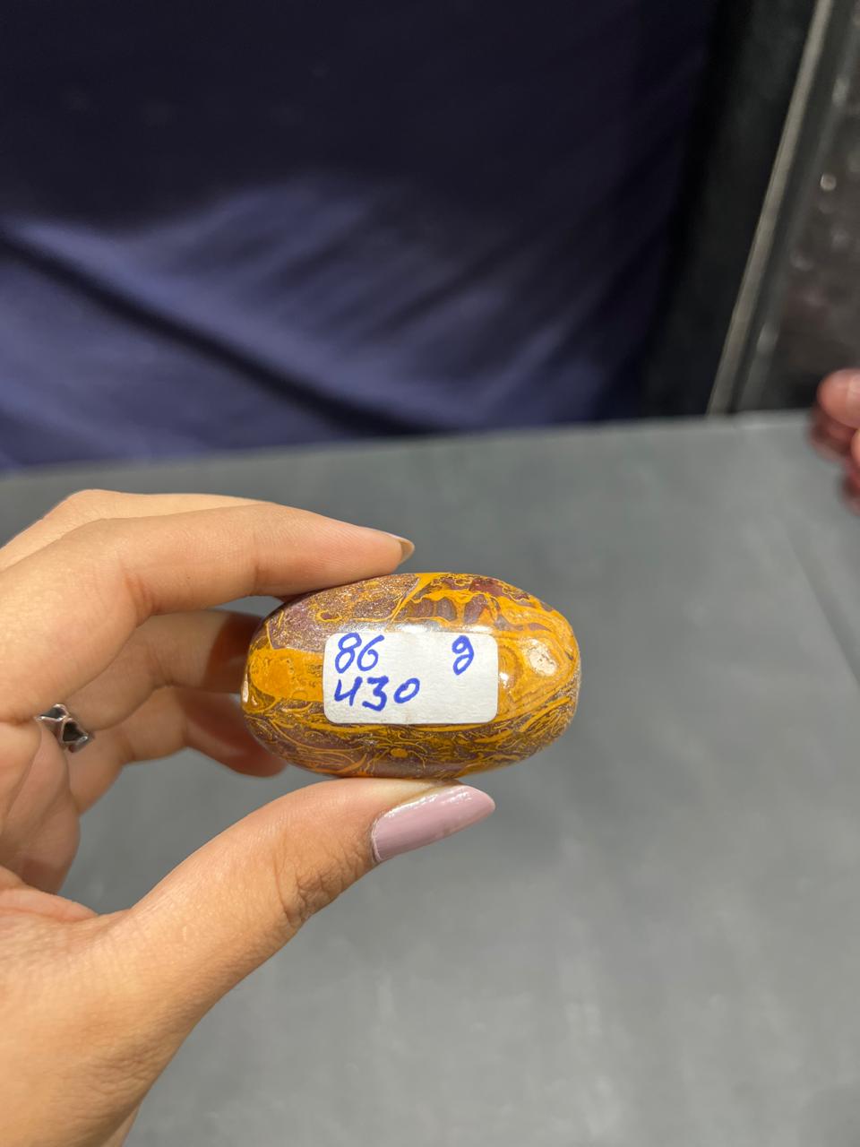 Maryam Jasper Lingam 86g - AEORA ROCKS INDIA -Healing Crystals superstore