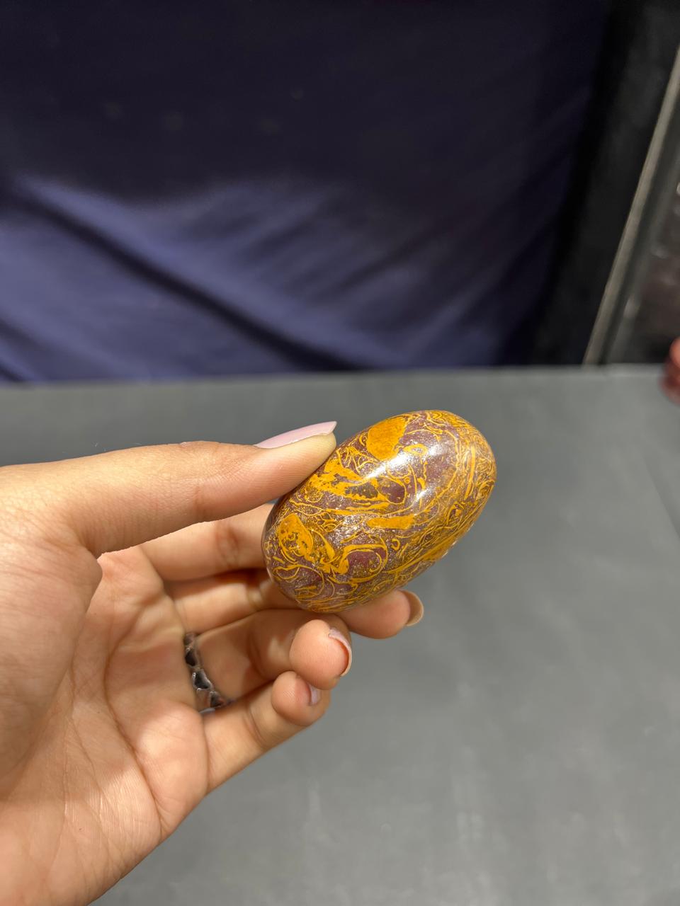Maryam Jasper Lingam 86g - AEORA ROCKS INDIA -Healing Crystals superstore
