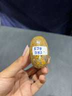 Fruit Jasper Lingam 83g - AEORA ROCKS INDIA -Healing Crystals superstore