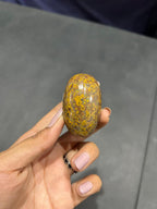 Fruit Jasper Lingam 78g - AEORA ROCKS INDIA -Healing Crystals superstore