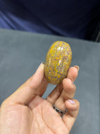 Fruit Jasper Lingam 83g - AEORA ROCKS INDIA -Healing Crystals superstore