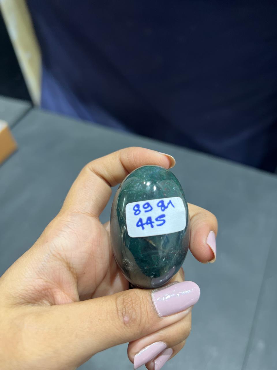 Bloodstone Lingam 89g - AEORA ROCKS INDIA -Healing Crystals superstore