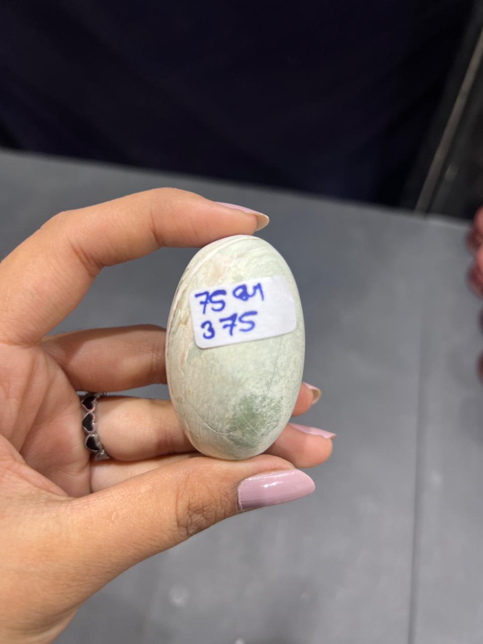 Unicorn Jasper Lingam 75g - AEORA ROCKS INDIA -Healing Crystals superstore