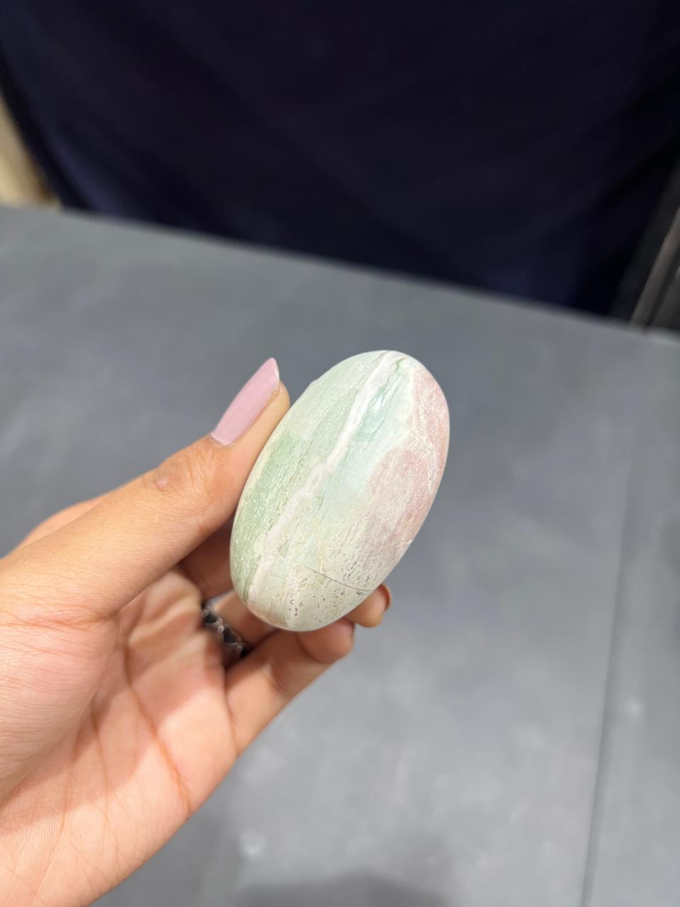 Unicorn Jasper Lingam 75g - AEORA ROCKS INDIA -Healing Crystals superstore