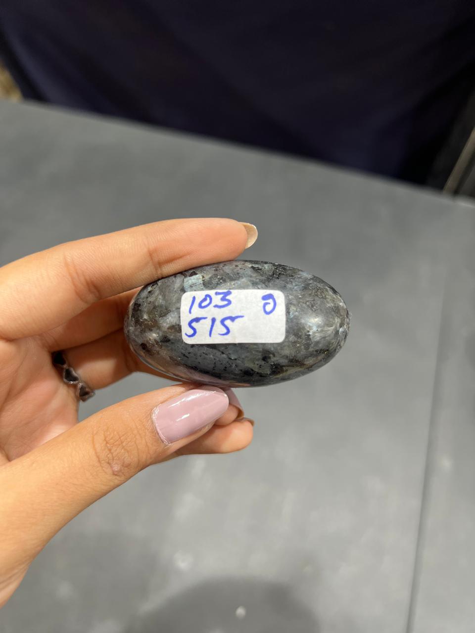 Larvikite Lingam 103g - AEORA ROCKS INDIA -Healing Crystals superstore