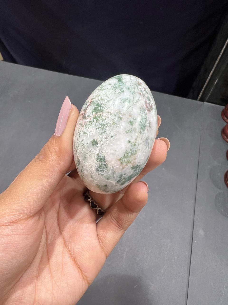 Tree Agate Lingam 99g