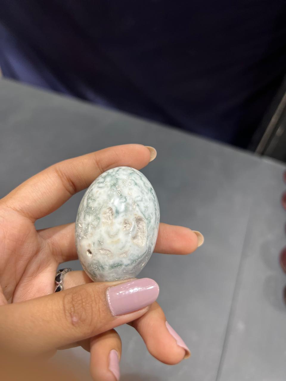 Tree Agate Lingam 90g