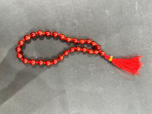 Carnelian Japa Mala