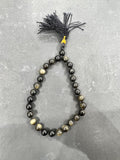 Gold Sheen Obsidian Japa Mala - AEORA ROCKS INDIA -Healing Crystals superstore