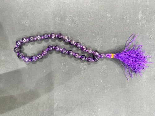 Amethyst Japa Mala - AEORA ROCKS INDIA -Healing Crystals superstore