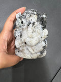 Rainbow Moonstone Crystal Ganesh Ganpati - AEORA ROCKS INDIA -Healing Crystals superstore
