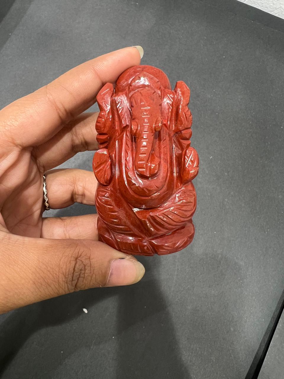 Red Jasper Ganesha