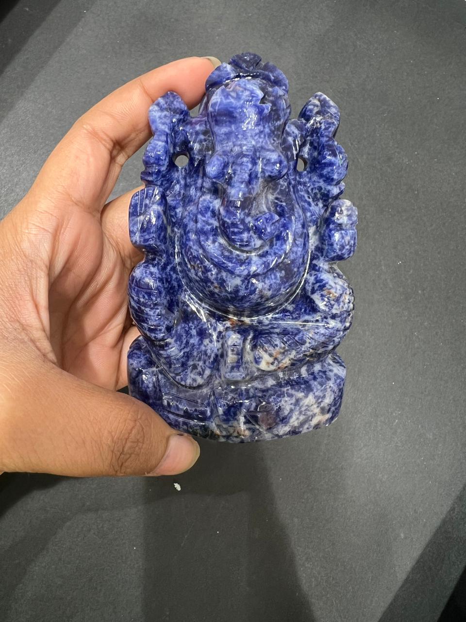 Sodalite Ganesha
