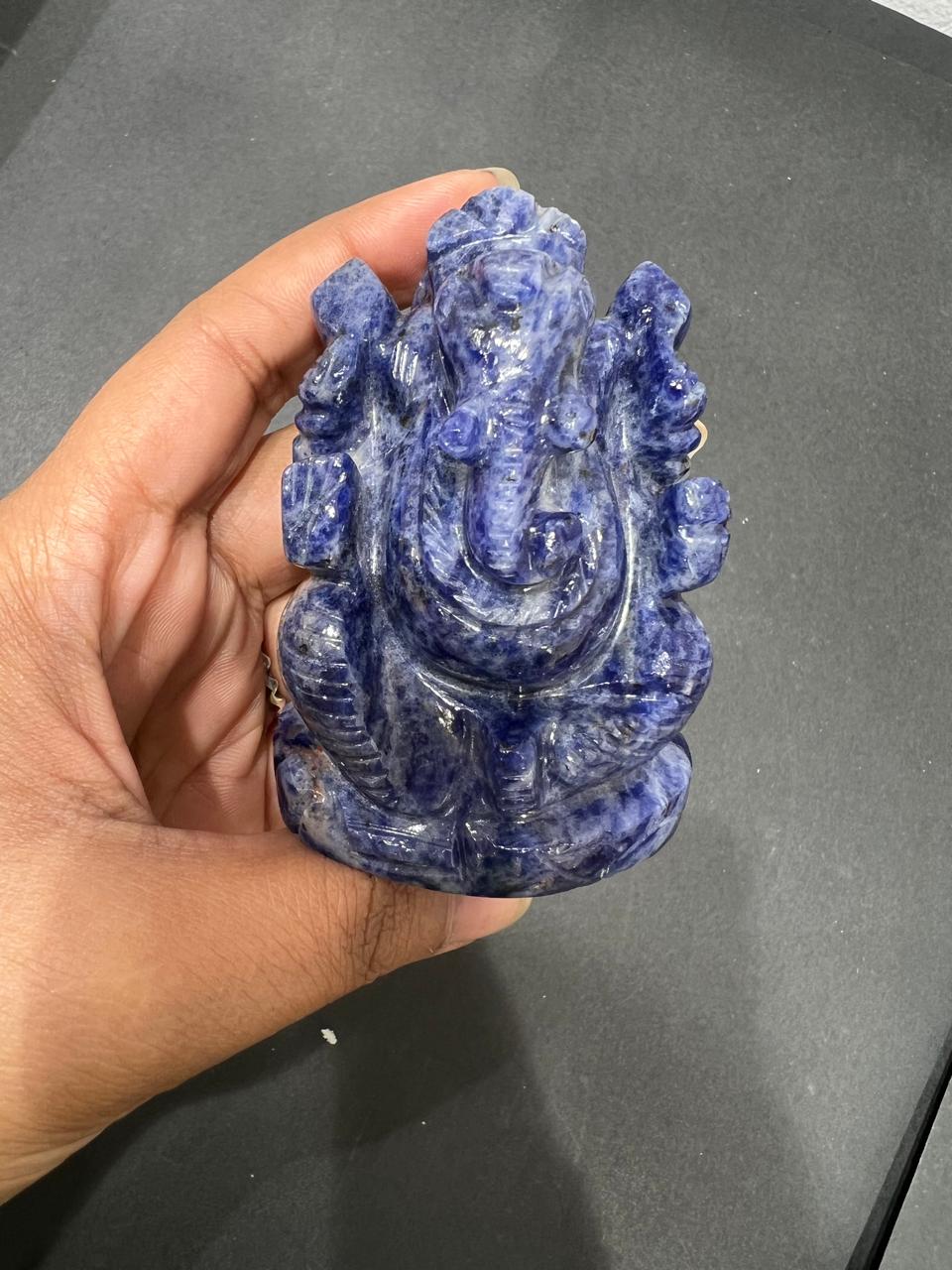 Sodalite Ganesha