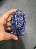 Sodalite Ganesha - AEORA ROCKS INDIA -Healing Crystals superstore