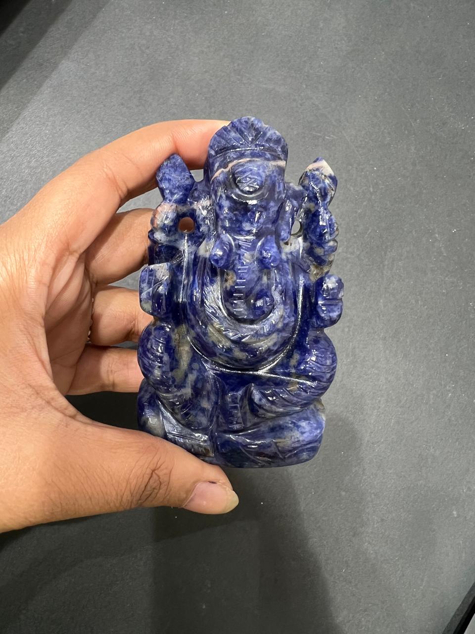 Sodalite Ganesha
