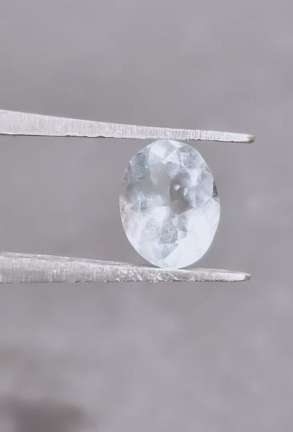 Aquamarine Cut Stone. 0.95 Cts - AEORA ROCKS INDIA -Healing Crystals superstore