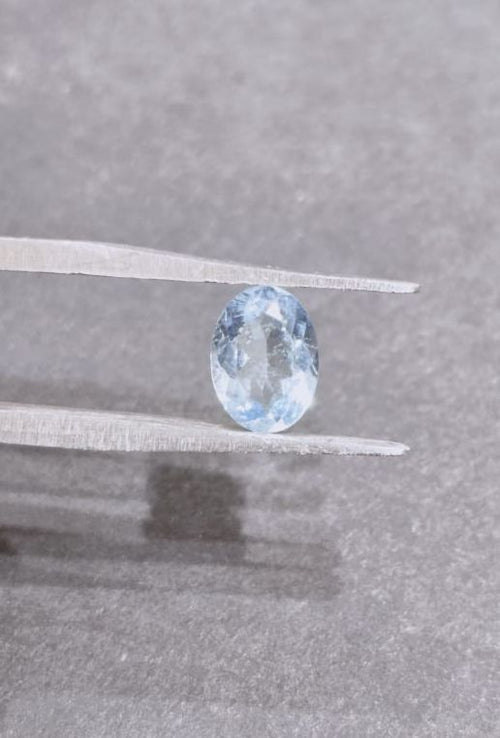 Aquamarine Cut Stone. 0.90 Cts - AEORA ROCKS INDIA -Healing Crystals superstore