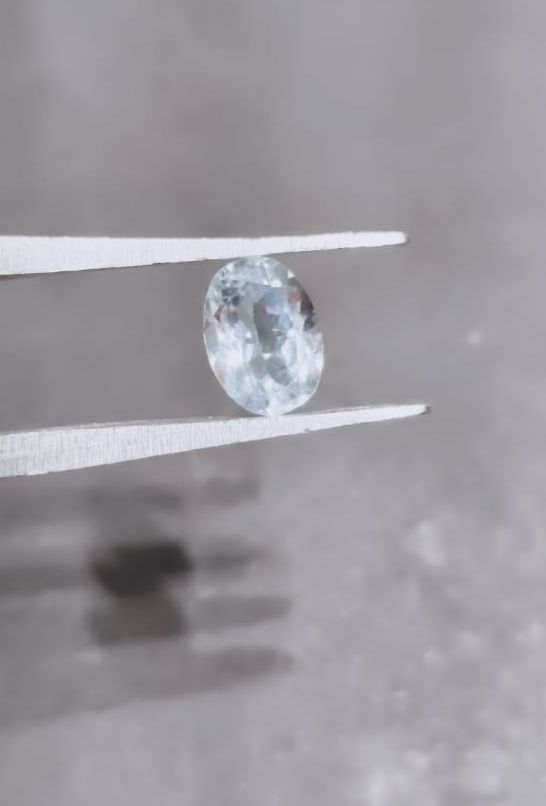 Aquamarine Cut Stone 0.70 Cts - AEORA ROCKS INDIA -Healing Crystals superstore