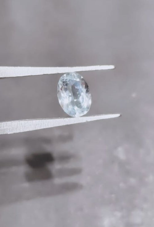 Aquamarine Cut Stone 0.70 Cts - AEORA ROCKS INDIA -Healing Crystals superstore