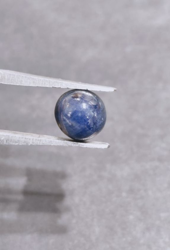 Indian Blue Sapphire Cab 3.25Cts - AEORA ROCKS INDIA -Healing Crystals superstore