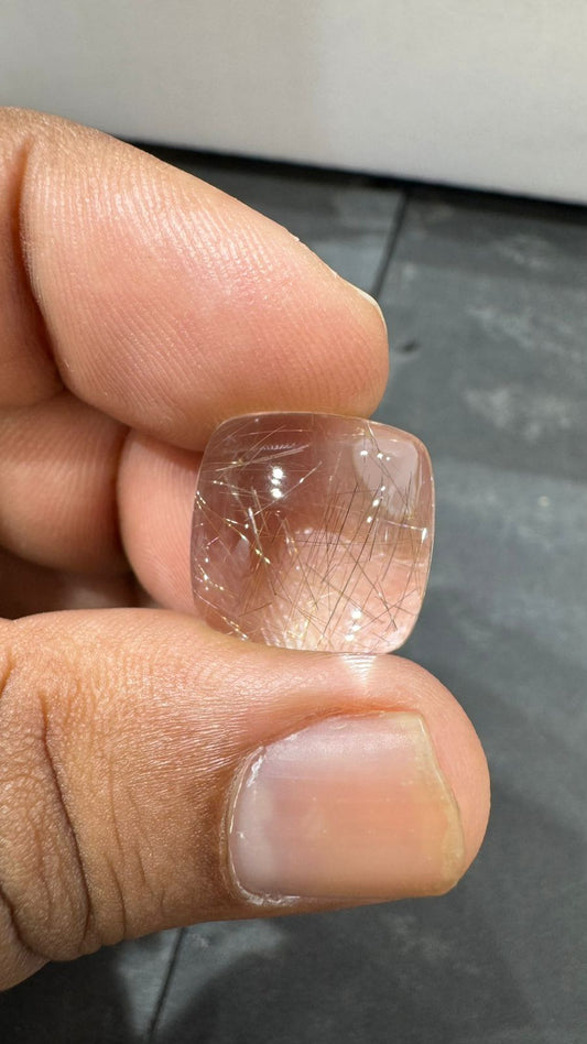 Rutile Quartz Stone - AEORA ROCKS INDIA -Healing Crystals superstore