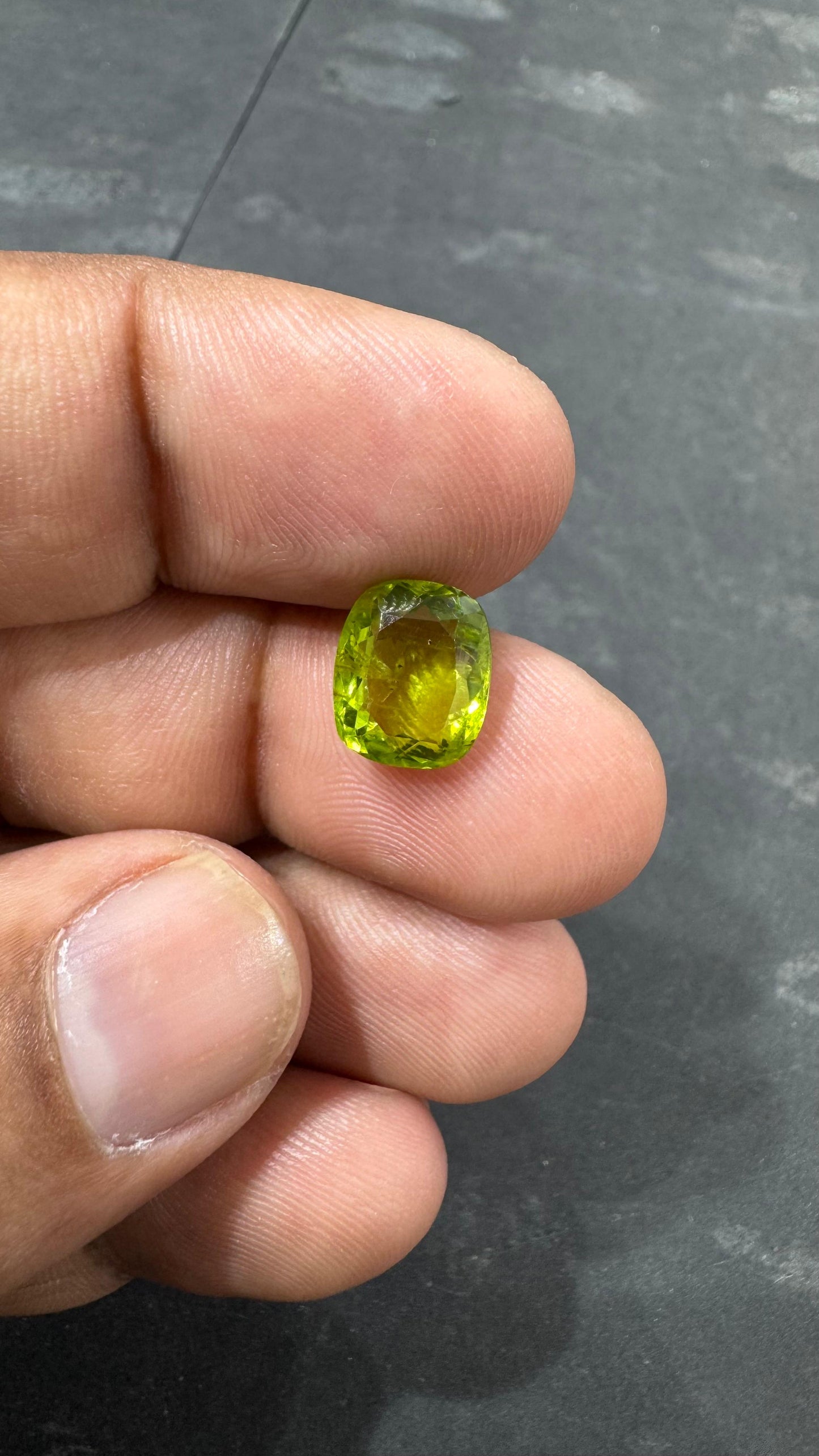 Peridot Cut Stone