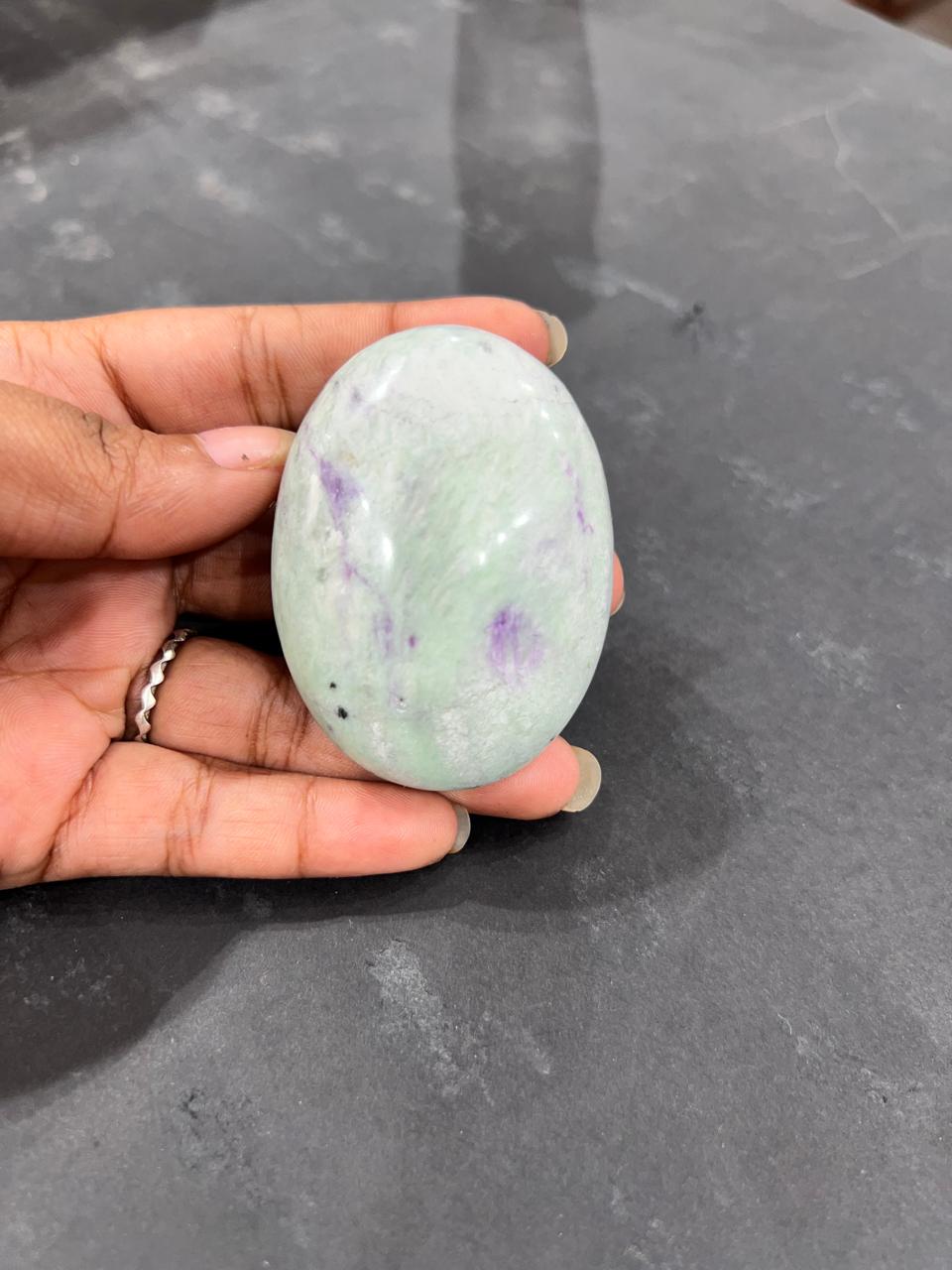 kammererite palm stone - AEORA ROCKS INDIA -Healing Crystals superstore