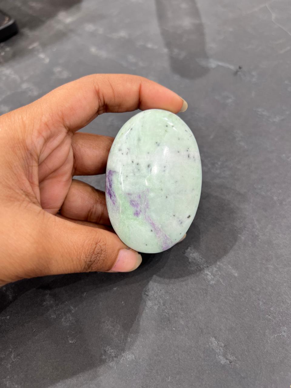 kammererite palm stone - AEORA ROCKS INDIA -Healing Crystals superstore