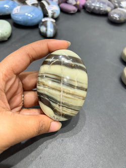 Bounded Infinite Palm Stone - AEORA ROCKS INDIA -Healing Crystals superstore
