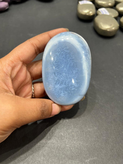 Blue Opal Palm - AEORA ROCKS INDIA -Healing Crystals superstore