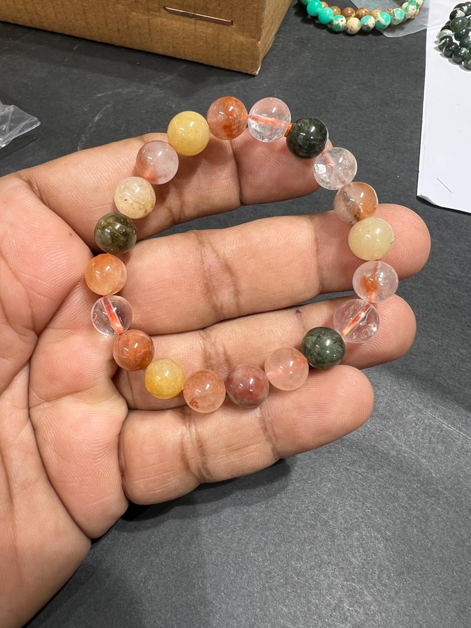 Mix Rutile Bead Bracelet  30% off
