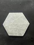 Hexagon selenite plates - AEORA ROCKS INDIA -Healing Crystals superstore