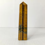 Natural Tiger Eye Tower– Polished Crystal Obelisk - AEORA ROCKS INDIA -Healing Crystals superstore