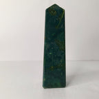 Bloodstone Obelisk/Tower :Healing Point for Vitality & Courage - AEORA ROCKS INDIA -Healing Crystals superstore