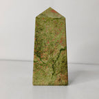 Unakite Obelisk/Tower – Heart Chakra Stone for Emotional Release & Growth - AEORA ROCKS INDIA -Healing Crystals superstore