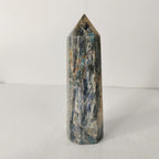 Natural Blue Kyanite Point Tower – Alignment & Communication Crystal Obelisk - AEORA ROCKS INDIA -Healing Crystals superstore