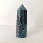Natural Ruby Kyanite Point Tower – Passion, Protection & Chakra Alignment Crystal Obelisk - AEORA ROCKS INDIA -Healing Crystals superstore