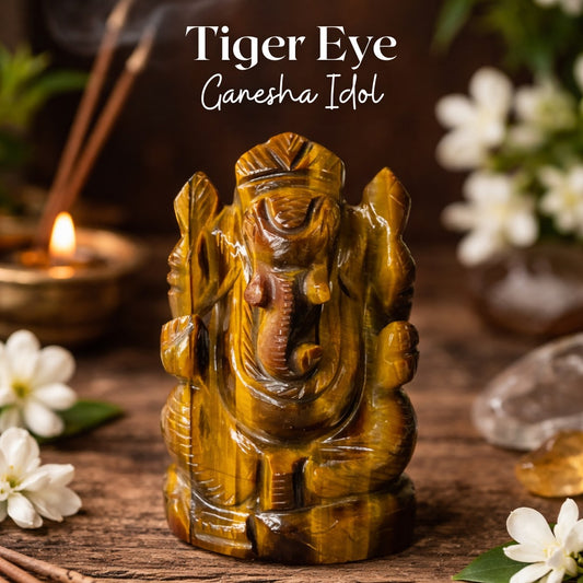 Tiger Eye Ganesha