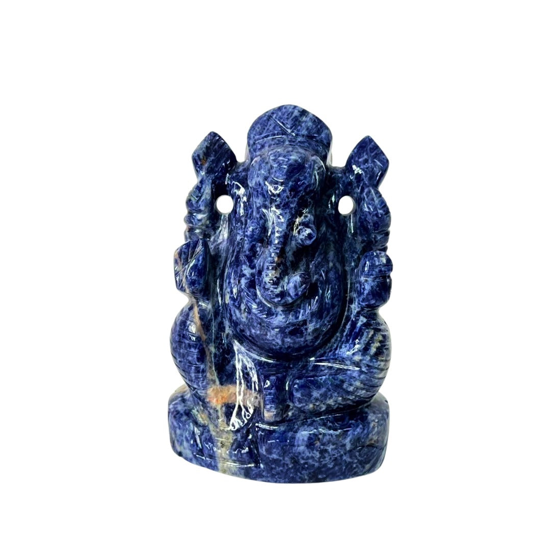 Sodalite Ganesha - AEORA ROCKS INDIA -Healing Crystals superstore