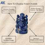Sodalite Ganesha - AEORA ROCKS INDIA -Healing Crystals superstore