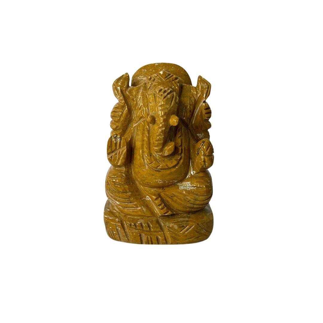 Yellow Jasper Ganesha