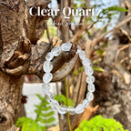 Clear Quartz tumbled Bracelet in India - Aeora Rocks - AEORA ROCKS INDIA -Healing Crystals superstore